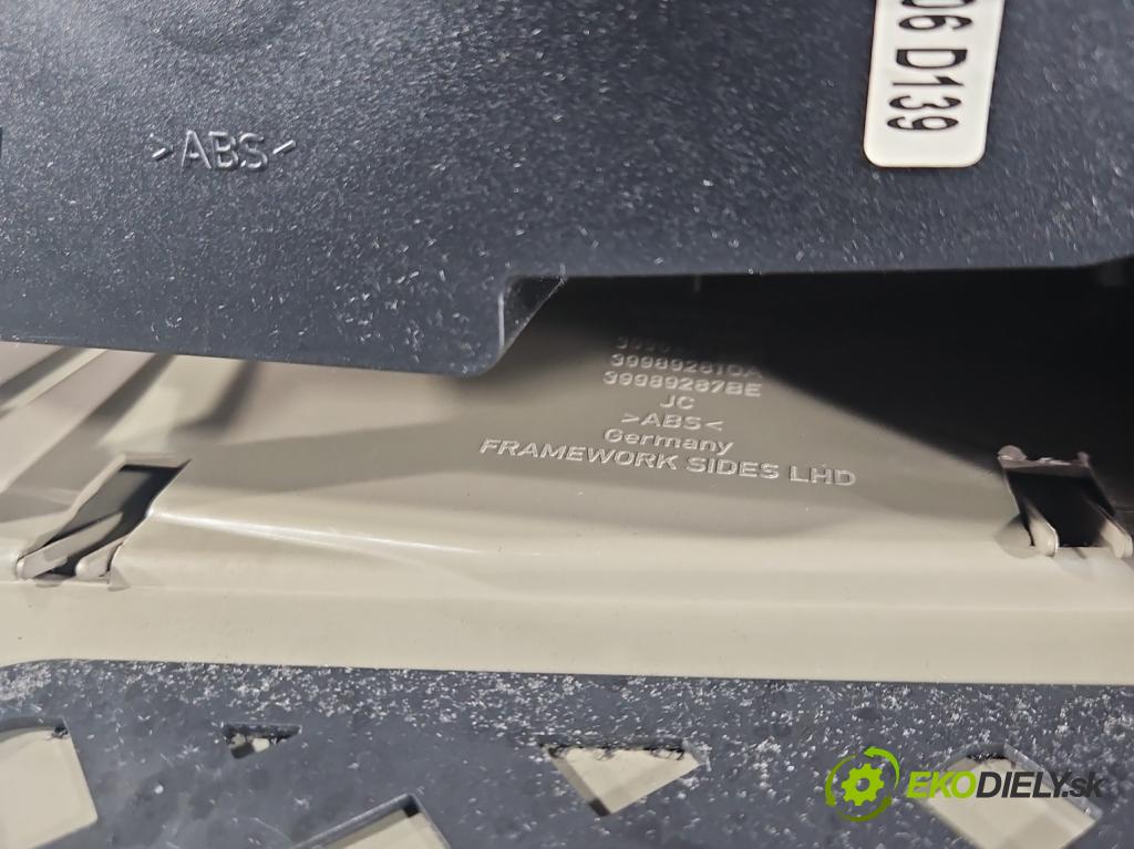 Volvo S60 I 2000-2010 2.4 D5 185 HP manual 136 kW 2400 cm3 4- operadlo 30643625 (Lakťové opierky)