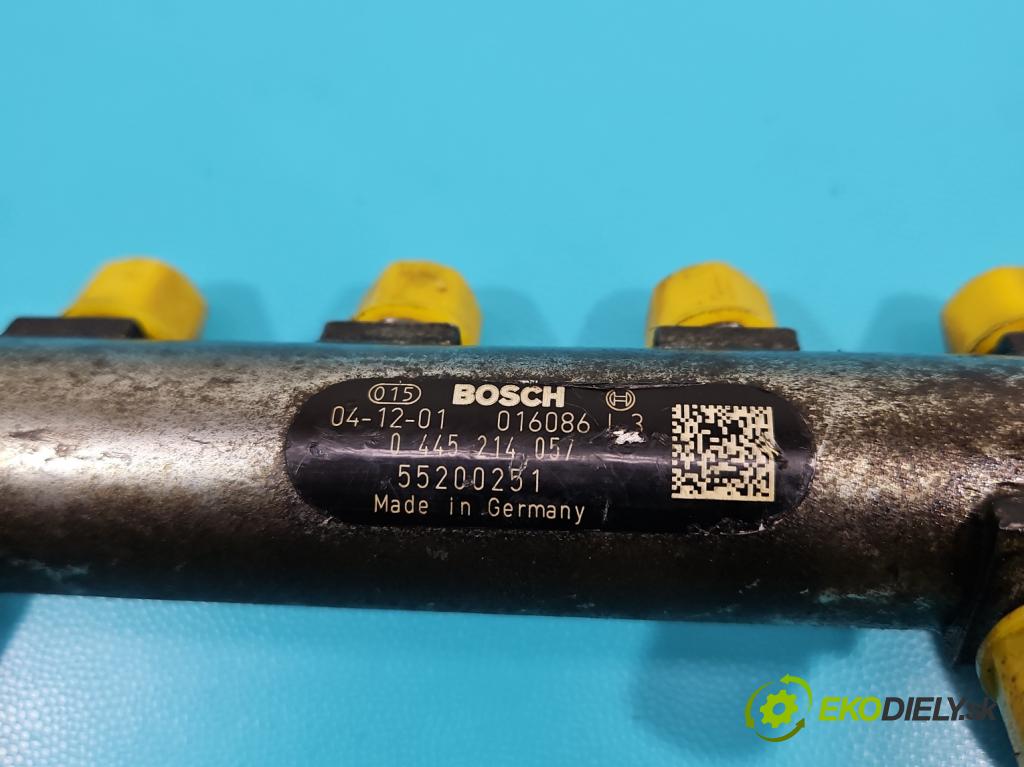 Saab 9-3 II 2002-2012 1.9 TiD 150 HP manual 110 kW 1910 cm3 4- lišta vstrekovacia 0445214057 (Vstrekovacie lišty)