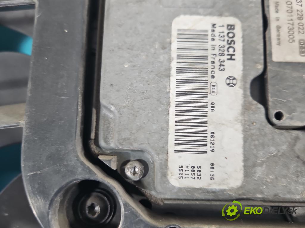 Volvo S60 I 2000-2010 2.4 D5 185 HP manual 136 kW 2400 cm3 4- Ventilátor chladiča 0130706861