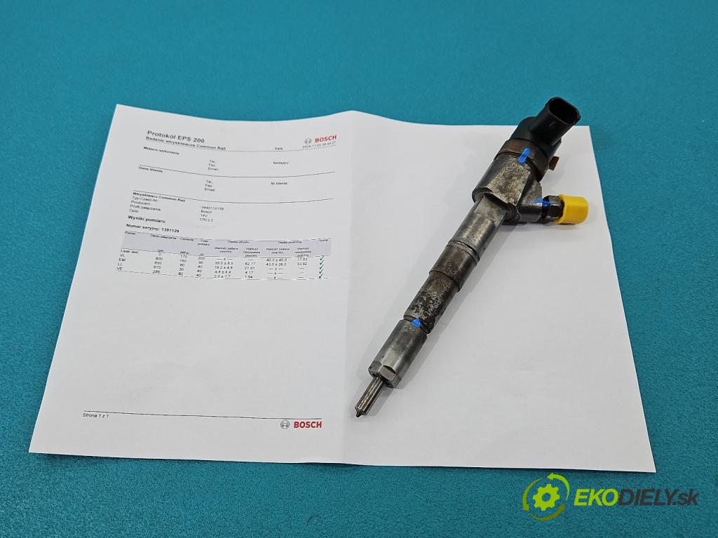 Saab 9-3 II 2002-2012 1.9 TiD 150 HP manual 110 kW 1910 cm3 4- vstrek 0445110159 (Vstrekovače)