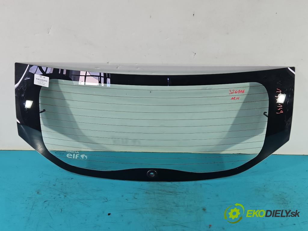 Dacia Duster I 2010-2018 1.6 16v 105 hp manual 77 kW 1598 cm3 5- sklo zadní  (Okna zadní)