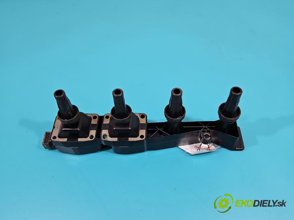 Peugeot 206 1.6 16V 109 HP manual 80 kW 1587 cm3 5- cievka zapaľovacia  (Zapaľovacie cievky, moduly)