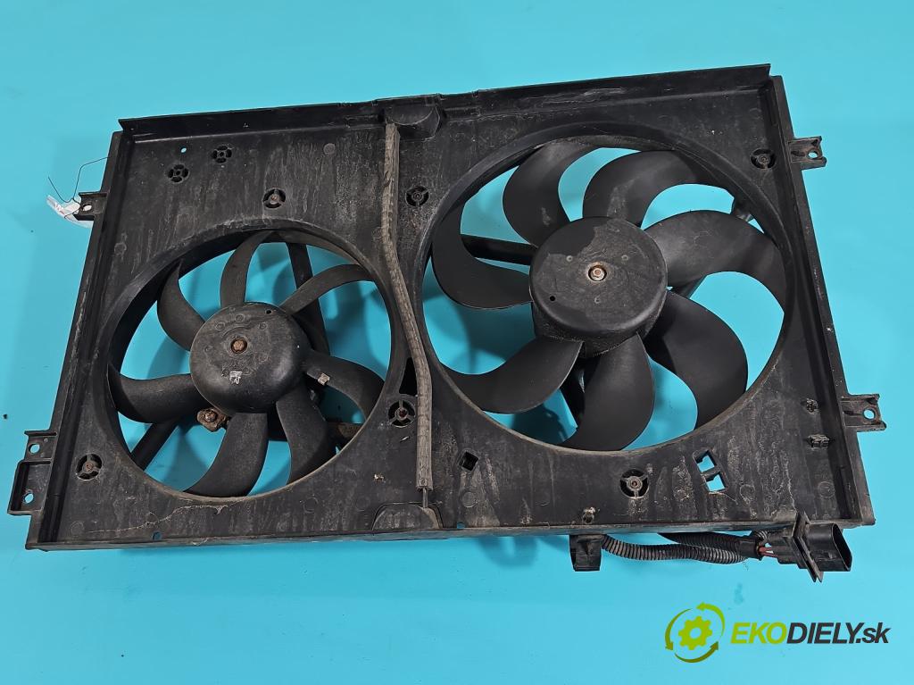 Seat Toledo II 1998-2004 1.9 tdi 110 hp manual 81 kW 1896 cm3 4- ventilátor chladič 1J0121207M