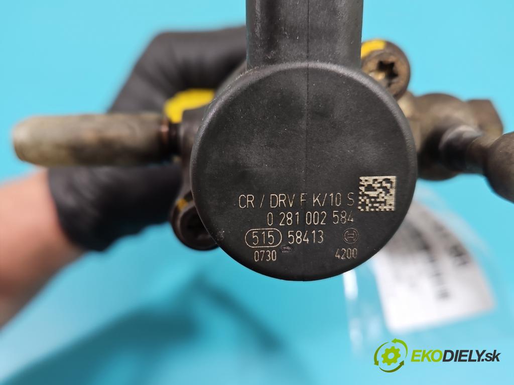 Opel Meriva A 2002-2010 1,3.0 cdti 69KM manual 51 kW 1248 cm3 5- lišta vstrekovacia 0445214044 (Vstrekovacie lišty)