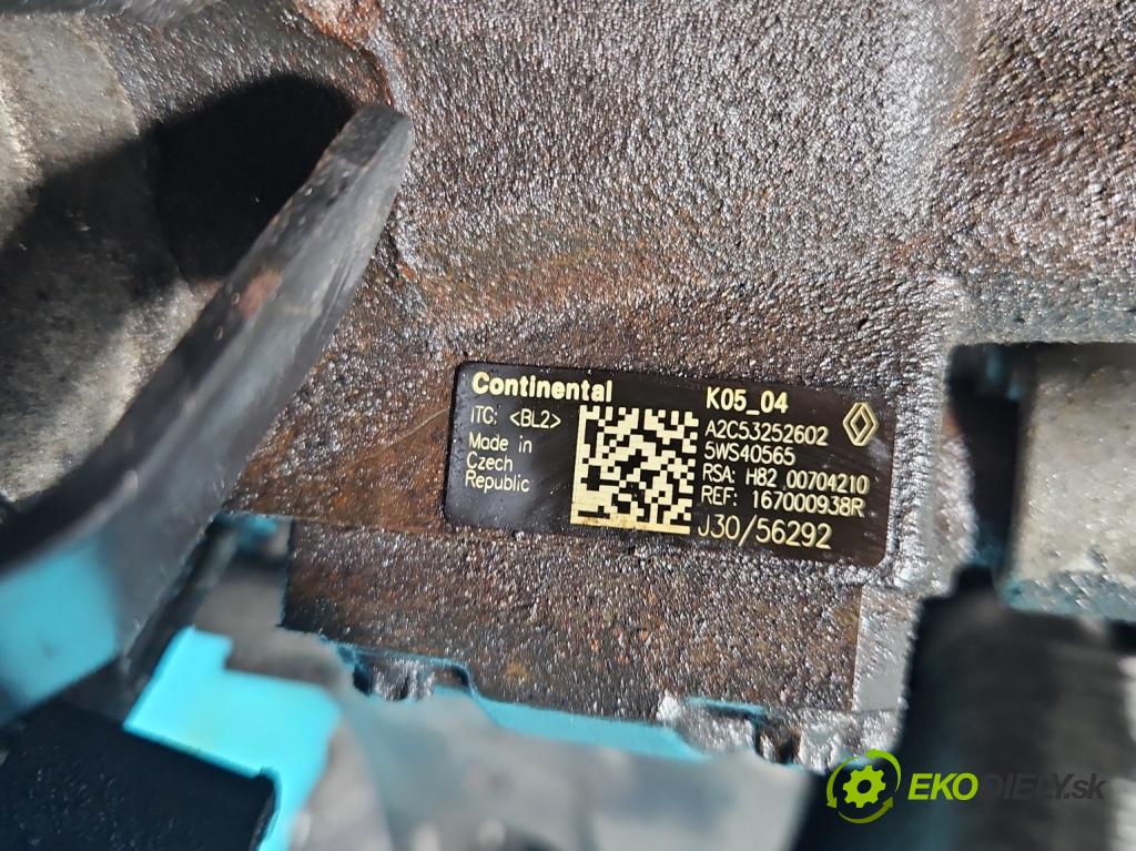 Renault Scenic III 2009-2016 1.5 dci 110 HP manual 81 kW 1461 cm3 5- čerpadlo vstrekovacia 5WS40565 (Vstrekovacie čerpadlá)