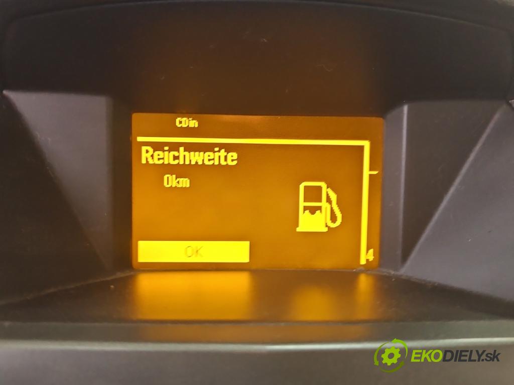 Opel Zafira B 2005-2014 1.9 cdti 120 HP manual 88 kW 1910 cm3 5- Zobrazit: 13178570 (Prístrojové dosky, displeje)