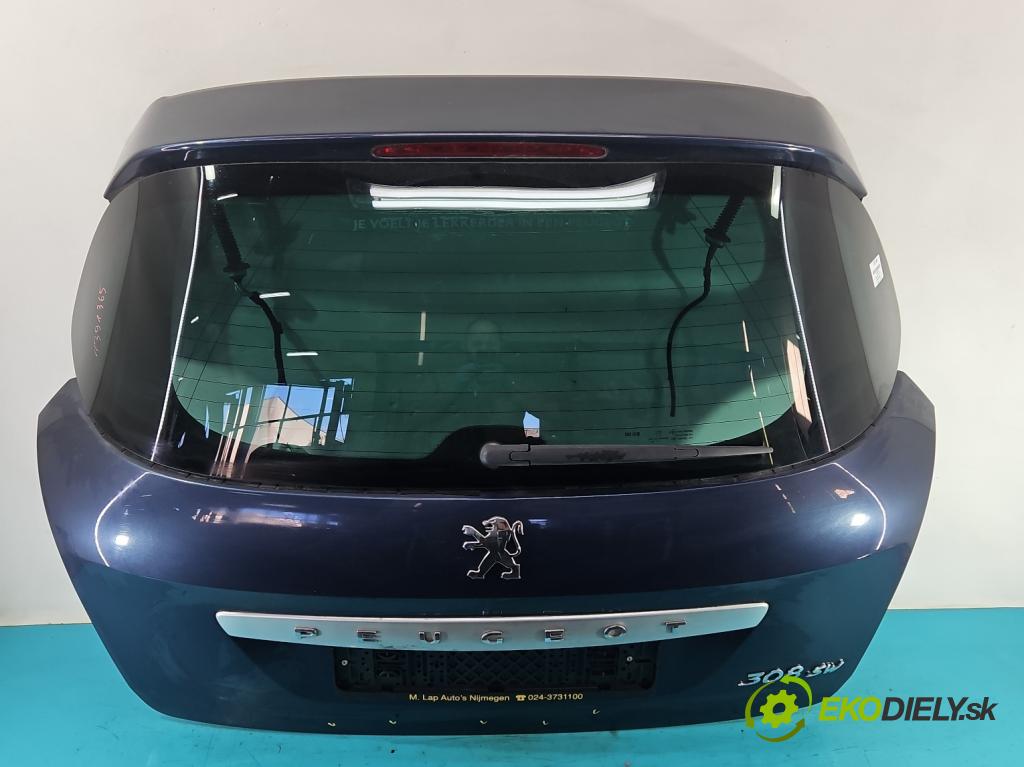 Peugeot 308 I 2007-2013 1.6 16V 120 hp manual 88 kW 1598 cm3 5- zadní kufrové dveře  (Zadní kapoty)
