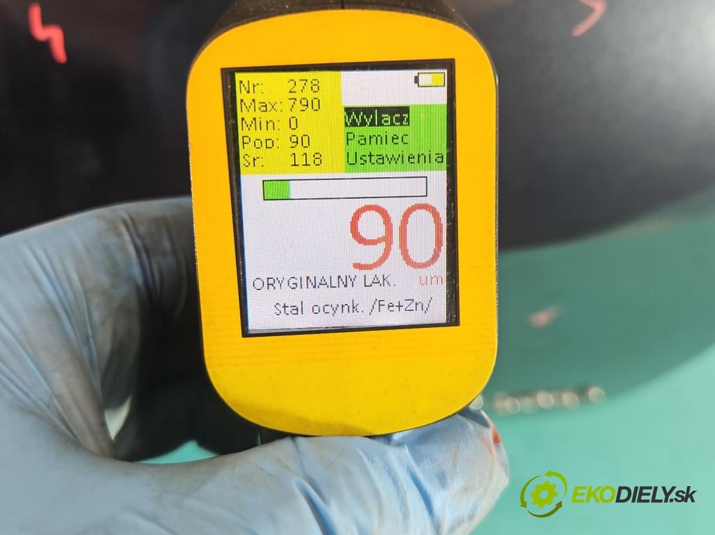 Peugeot 308 I 2007-2013 1.6 16V 120 hp manual 88 kW 1598 cm3 5- zadní kufrové dveře  (Zadní kapoty)