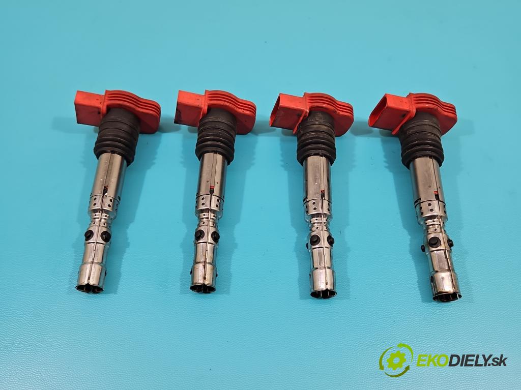 Audi A4 B6 2000-2004 2.0 20V 131 HP manual 96 kW 1984 cm3 5- cievka zapaľovacia 0040102051 (Zapaľovacie cievky, moduly)