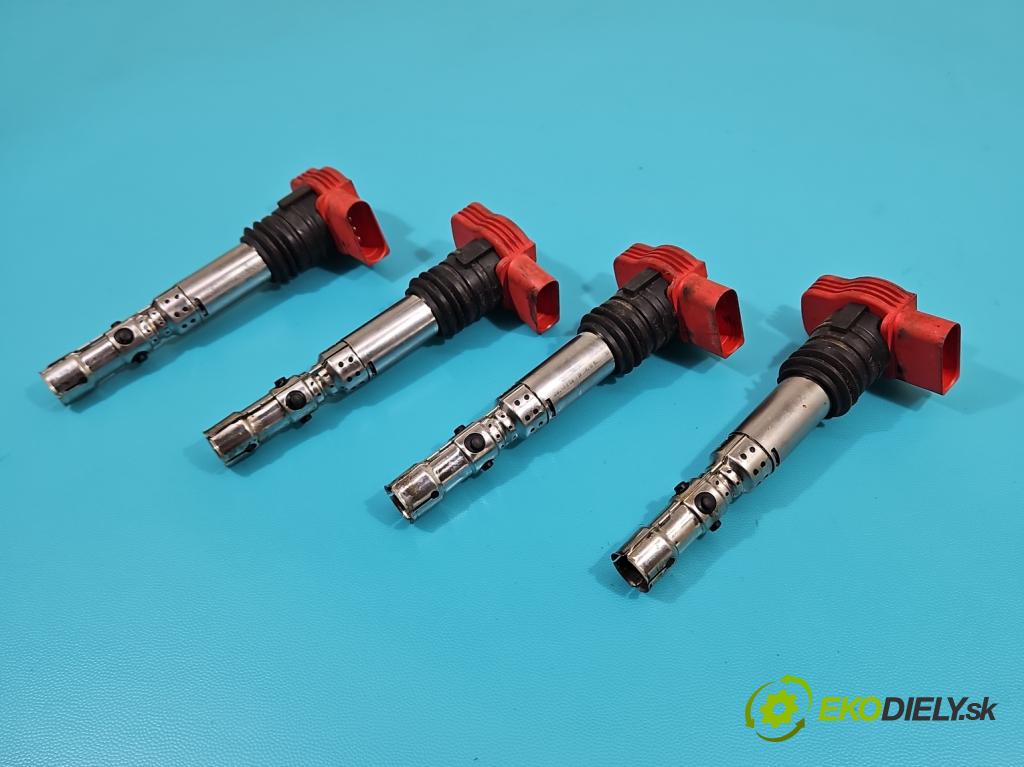 Audi A4 B6 2000-2004 2.0 20V 131 HP manual 96 kW 1984 cm3 5- cievka zapaľovacia 0040102051 (Zapaľovacie cievky, moduly)