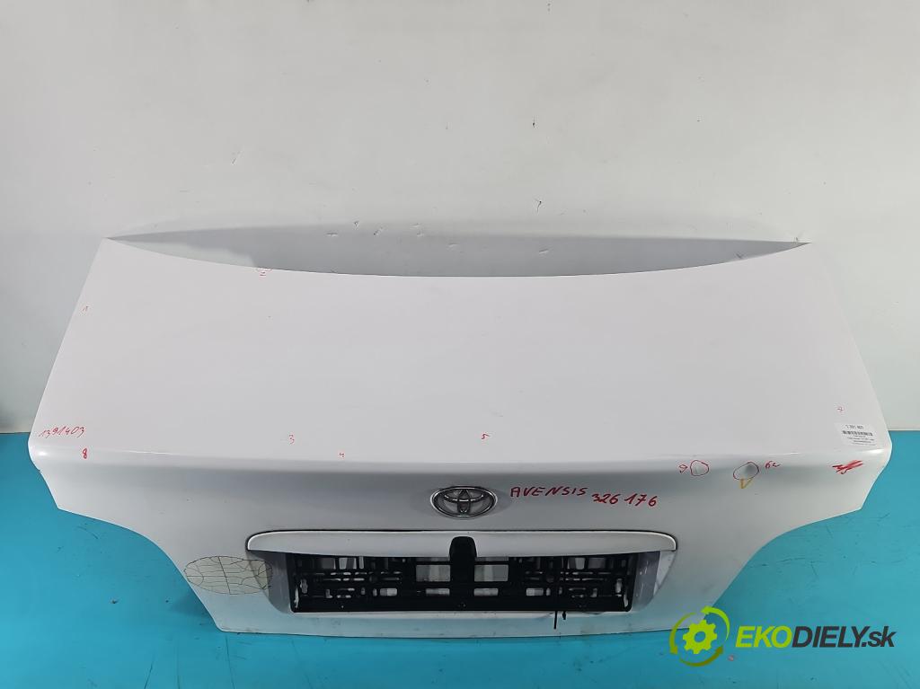 Toyota Avensis I T22 1997-2003 1.6 16V 110 hp manual 81 kW 1587 cm3 4- zadní kufrové dveře  (Zadní kapoty)