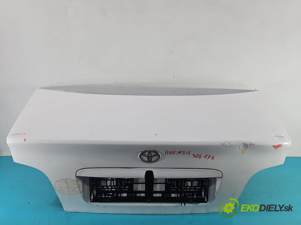 Toyota Avensis I T22 1997-2003 1.6 16V 110 hp manual 81 kW 1587 cm3 4- zadní kufrové dveře  (Zadní kapoty)
