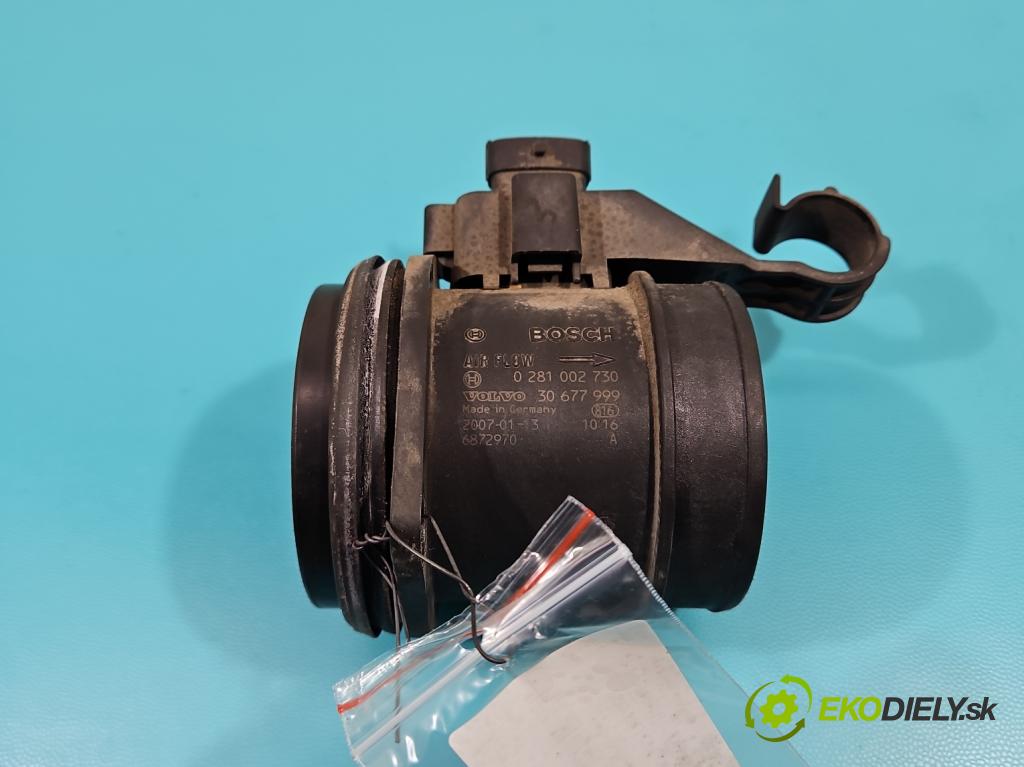 Volvo S60 I 2000-2010 2.4 D5 185 HP manual 136 kW 2400 cm3 4- průtokoměr: 0281002730 (Váhy vzduchu)