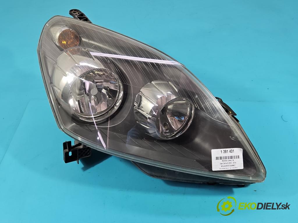 Opel Zafira B 2005-2014 1.9 cdti 120 HP manual 88 kW 1910 cm3 5- Reflektor: pravý 13252473RH (Pravé)