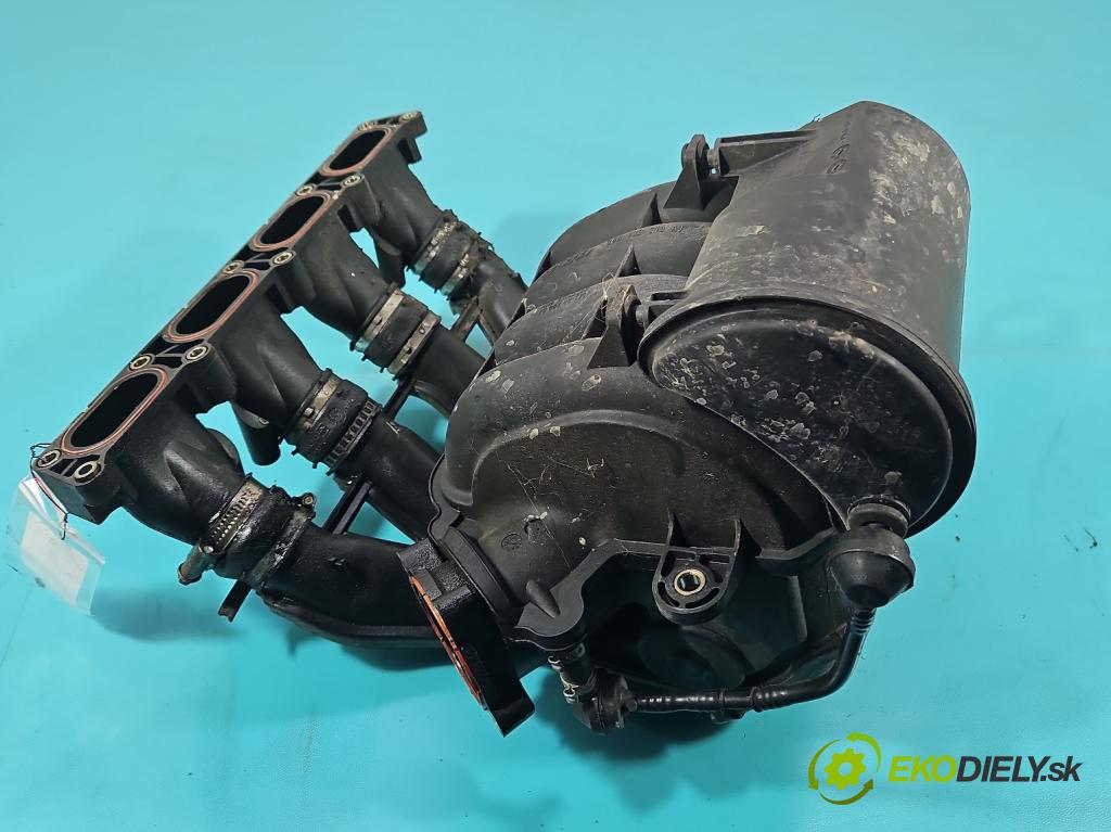 Audi A4 B6 2000-2004 2.0 20V 131 HP manual 96 kW 1984 cm3 5- zvod nasávací 06B133210AJ (Sacie potrubia)