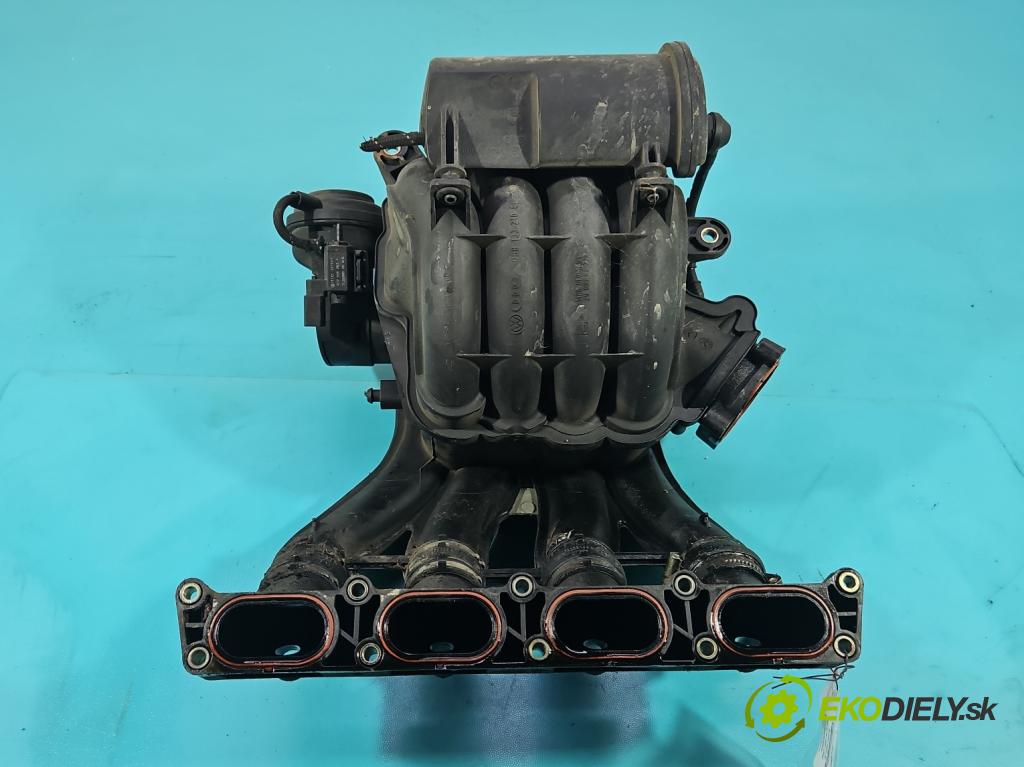 Audi A4 B6 2000-2004 2.0 20V 131 HP manual 96 kW 1984 cm3 5- zvod nasávací 06B133210AJ (Sacie potrubia)