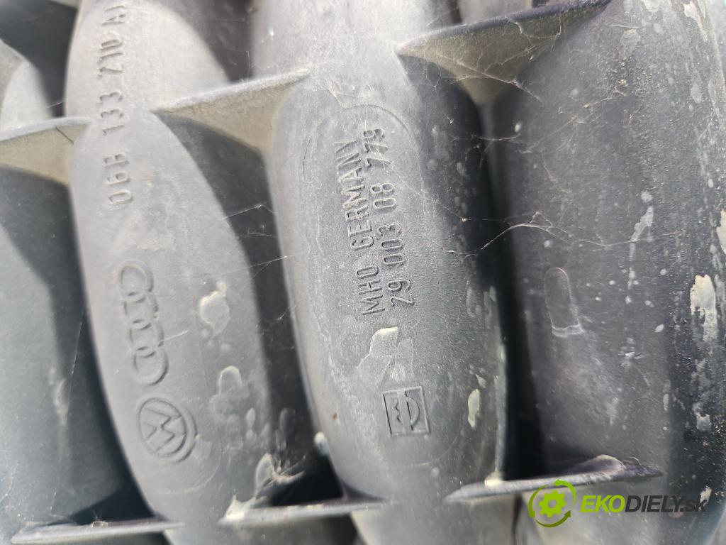 Audi A4 B6 2000-2004 2.0 20V 131 HP manual 96 kW 1984 cm3 5- zvod nasávací 06B133210AJ (Sacie potrubia)