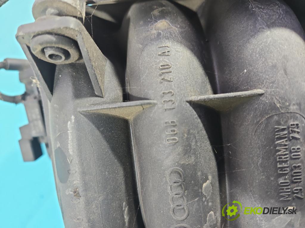 Audi A4 B6 2000-2004 2.0 20V 131 HP manual 96 kW 1984 cm3 5- zvod nasávací 06B133210AJ (Sacie potrubia)