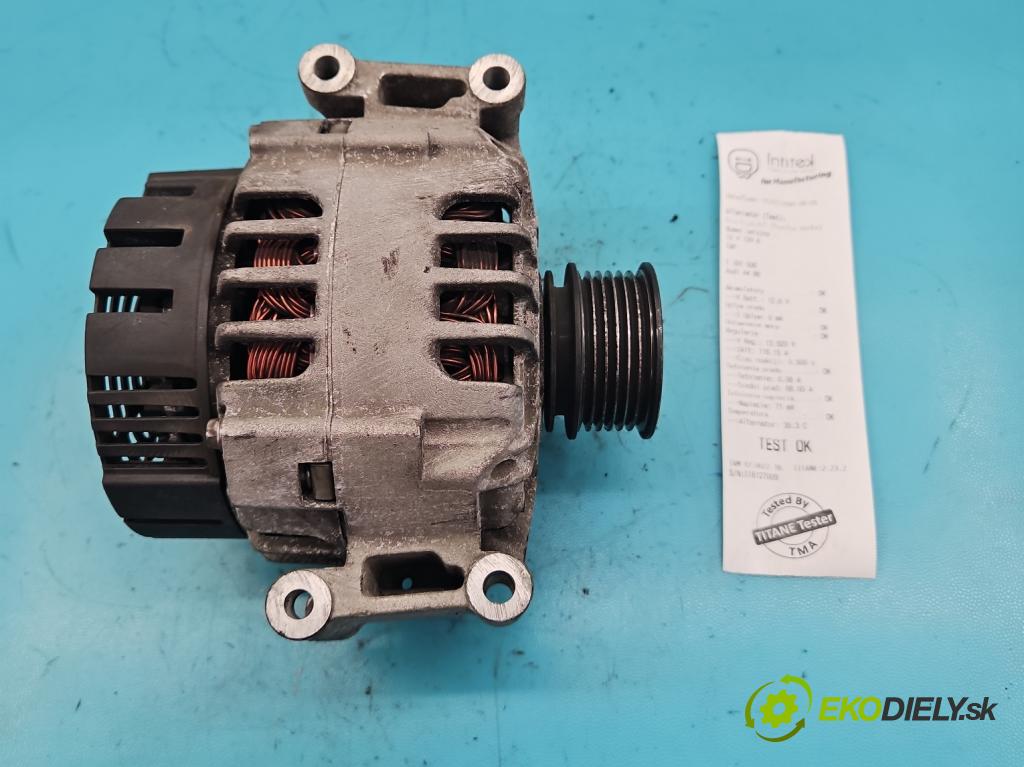 Audi A4 B6 2000-2004 2.0 20V 131 HP manual 96 kW 1984 cm3 5- Alternator 06B903016AE (Alternátory)
