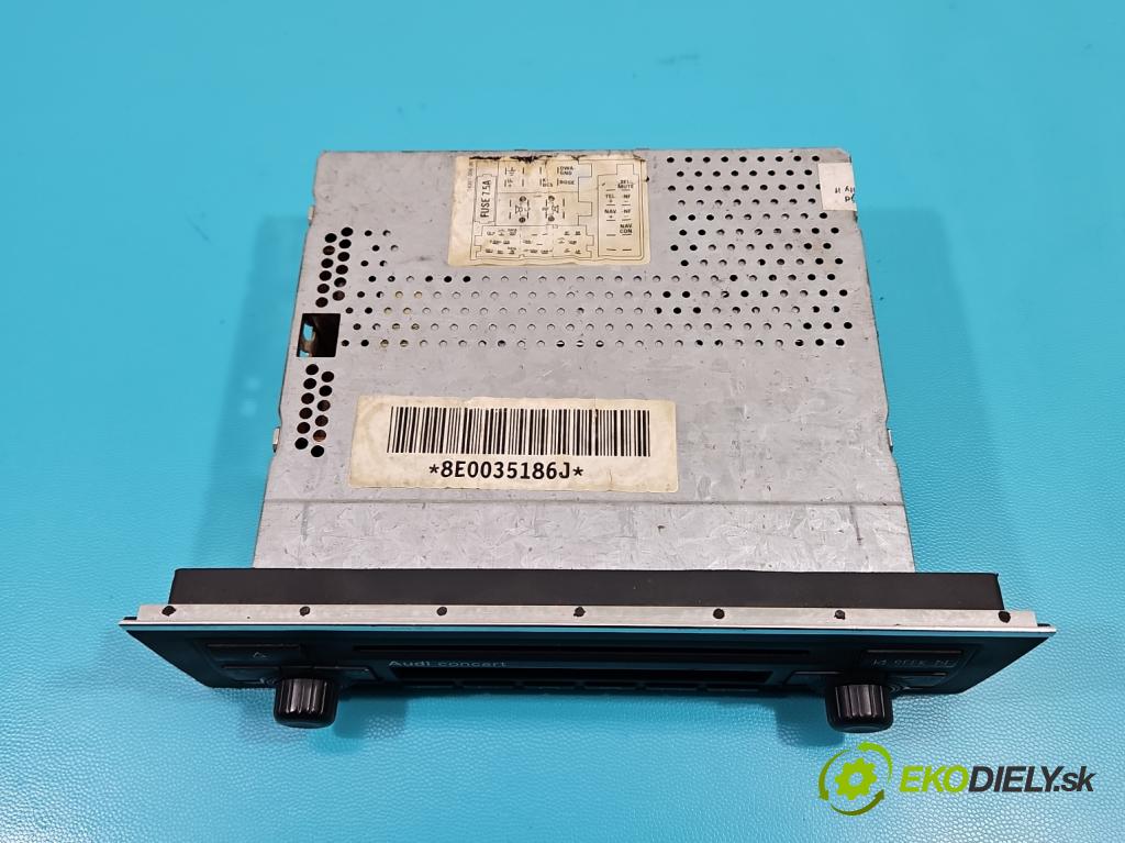 Audi A4 B6 2000-2004 2.0 20V 131 HP manual 96 kW 1984 cm3 5- Radio originál 8E0035186J