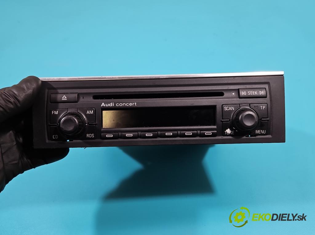 Audi A4 B6 2000-2004 2.0 20V 131 HP manual 96 kW 1984 cm3 5- Radio originál 8E0035186J
