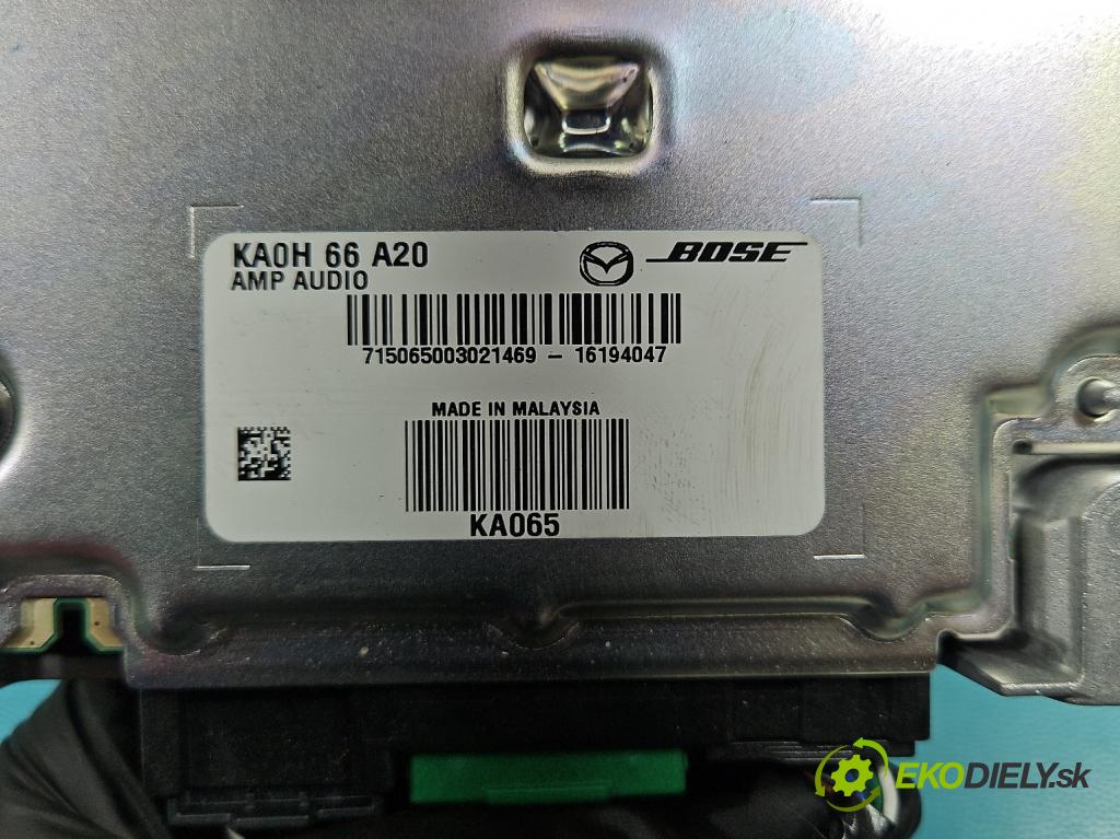 Mazda CX-5 2012-2017 2.2d 175 HP manual 129 kW 2191 cm3 5- Zesilovač: KA0H66A20 (Zosilňovače)