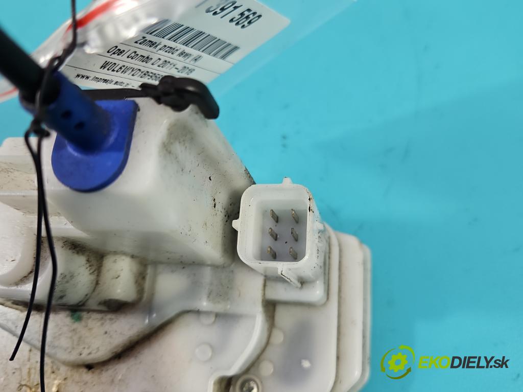 Opel Combo D 2011-2018 1.6 cdti 105 hp manual 77 kW 1598 cm3 5- zámek přední levý