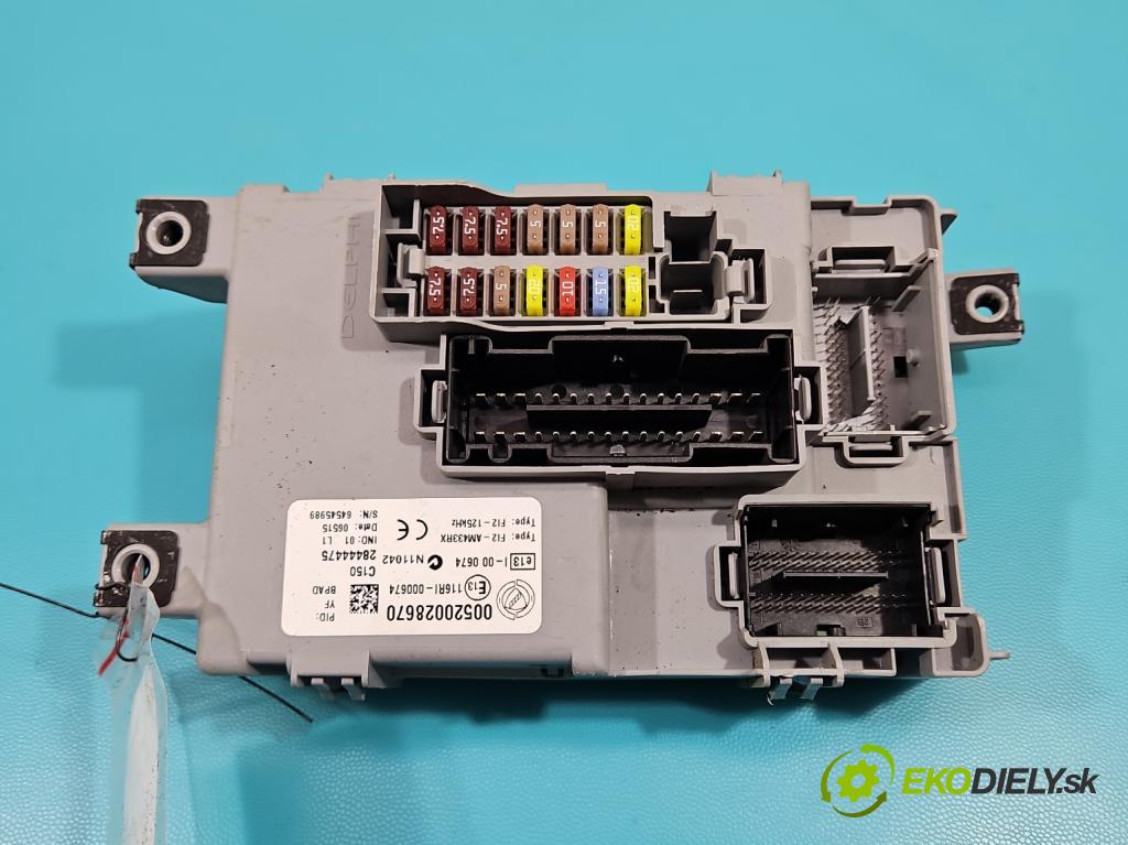 Opel Combo D 2011-2018 1.6 cdti 105 HP manual 77 kW 1598 cm3 5- riadiaca jednotka ostatné 00520028670