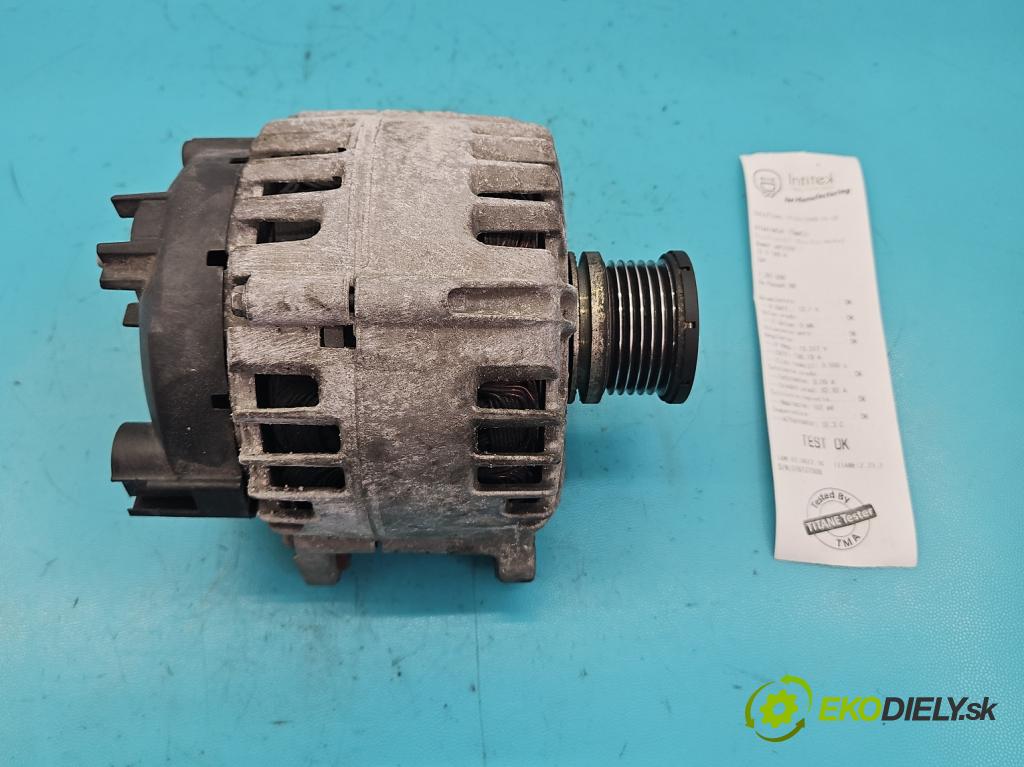 Vw Passat B8 2014 - 2.0 tdi 150 HP automatic 110 kW 1968 cm3 5- Alternator 03L903023L (Alternátory)