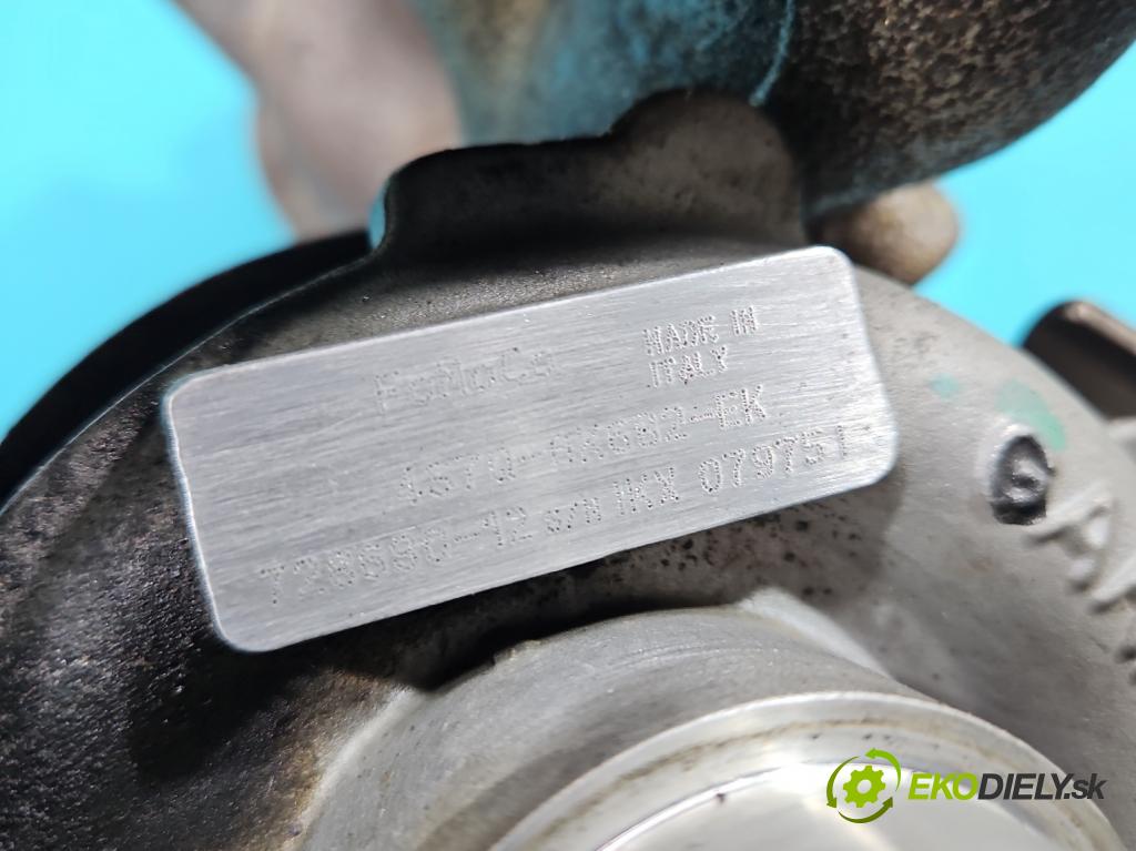 Ford Mondeo Mk3 2000-2007 2.0 tdci 116 hp manual 85 kW 1998 cm3 5- Turbodmychadlo 728680-12 (Turbodúchadla (kompletní))