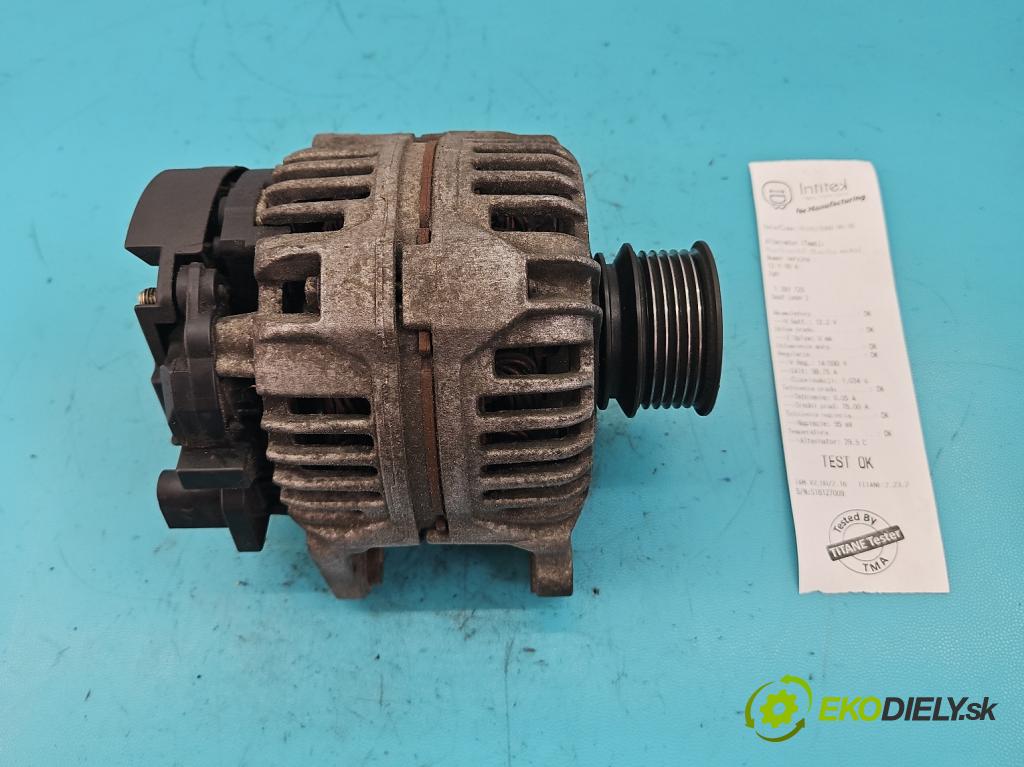 Seat Leon I 1999-2005 1.6 SR 101 HP manual 74 kW 1595 cm3 5- Alternator 028903028D (Alternátory)