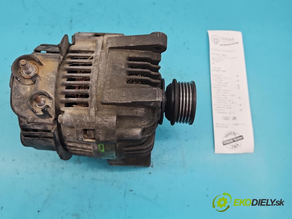 Mercedes A W168 1997-2004 1.4 82 HP manual 60 kW 1397 cm3 5- Alternator  (Alternátory)