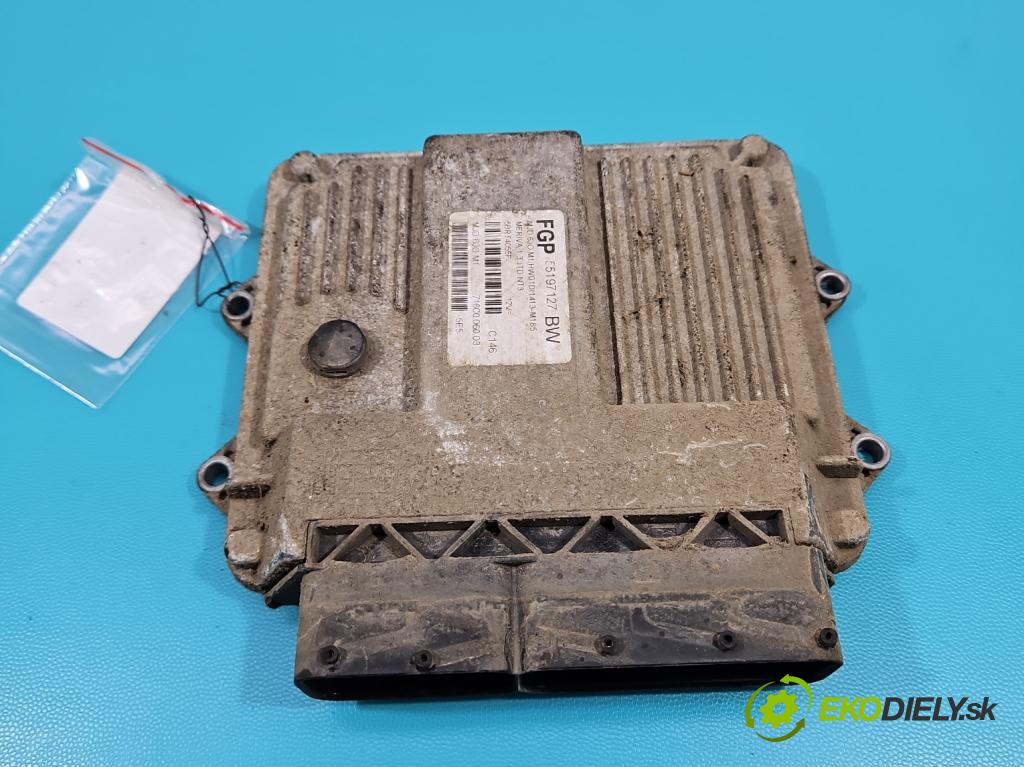 Opel Meriva A 2002-2010 1,3.0 cdti 69KM manual 51 kW 1248 cm3 5- řídící jednotka motoru 55197127