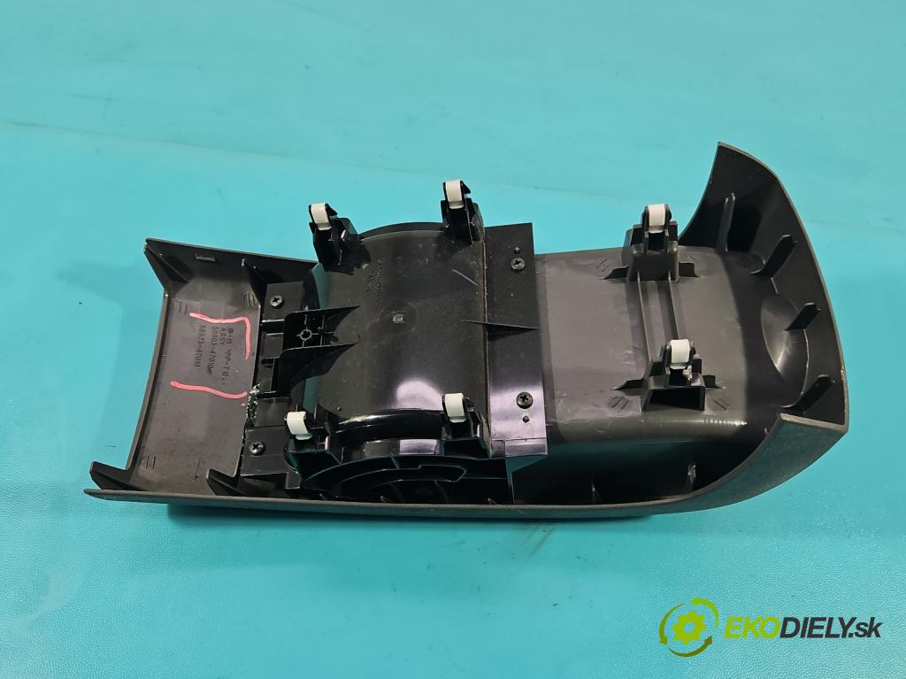 Toyota Prius II XW20 2003-2009 1.5 77 HP automatic 57 kW 1497 cm3 5- Rukojeť: na nápoje: 58903-47010 (Úchyty, držiaky na nápoje)