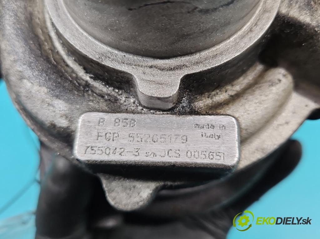 Opel Zafira B 2005-2014 1.9 cdti 120 hp manual 88 kW 1910 cm3 5- Turbodmychadlo 755042-3 (Turbodúchadla (kompletní))