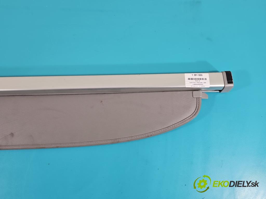 Toyota Prius II XW20 2003-2009 1.5 77 HP automatic 57 kW 1497 cm3 5- roleta (Rolety kufra)