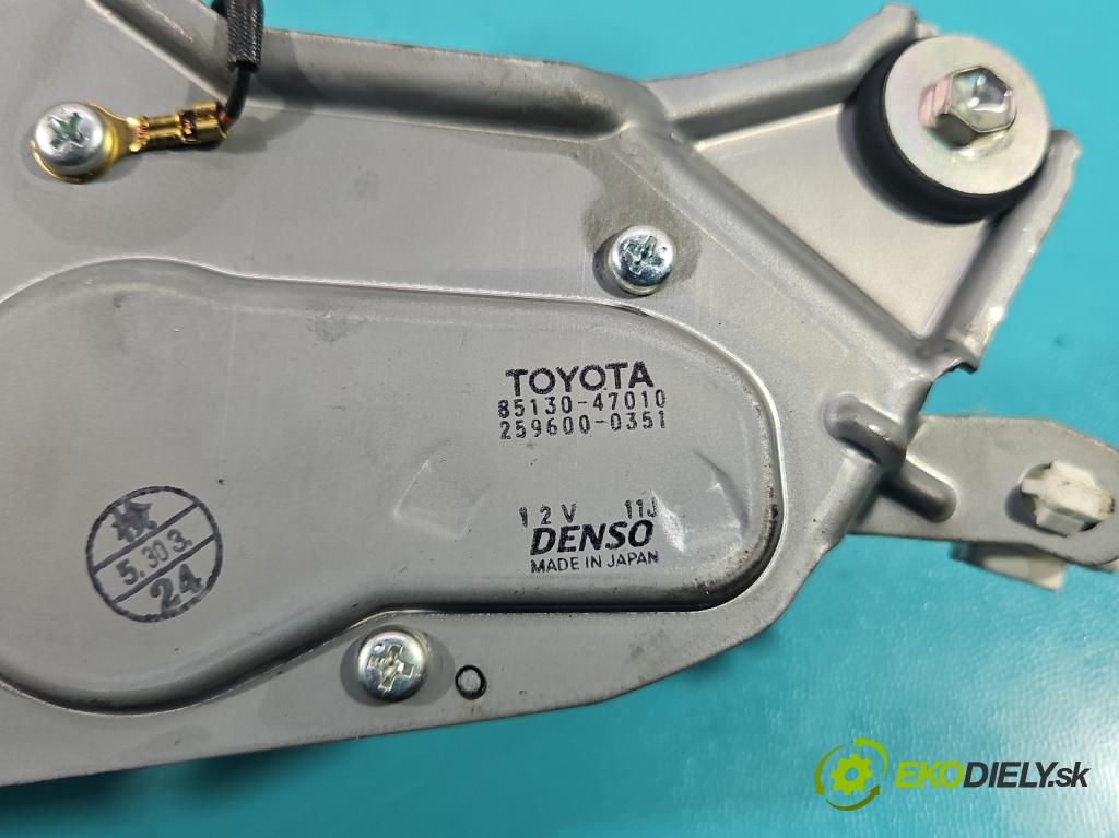 Toyota Prius II XW20 2003-2009 1.5 77 hp automatic 57 kW 1497 cm3 5- motor stěrače zadní 85130-47010
