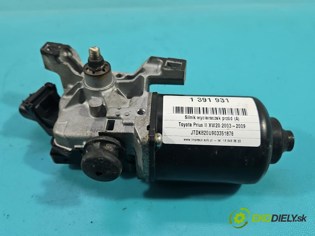 Toyota Prius II XW20 2003-2009 1.5 77 hp automatic 57 kW 1497 cm3 5- motor stěračů přední 85110-47080
