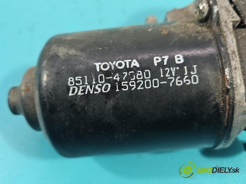 Toyota Prius II XW20 2003-2009 1.5 77 hp automatic 57 kW 1497 cm3 5- motor stěračů přední 85110-47080