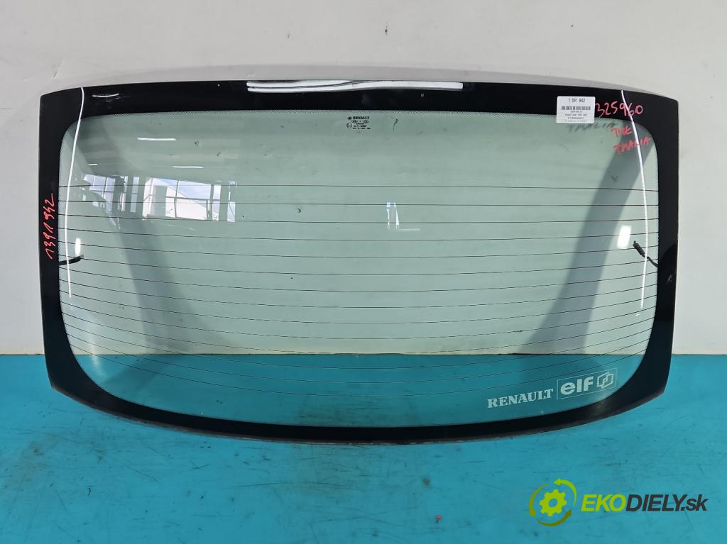 Renault Thalia I 1998-2009 1.4 8V 75 hp manual 55 kW 1390 cm3 4- sklo zadní  (Okna zadní)