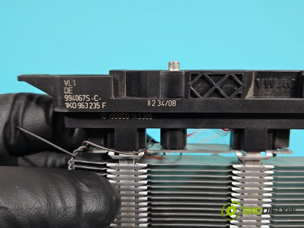 Audi A3 8P 2003-2012 1.9 tdi 105 hp manual 77 kW 1896 cm3 5- radiátor 1K0963235F (Radiátory topení)