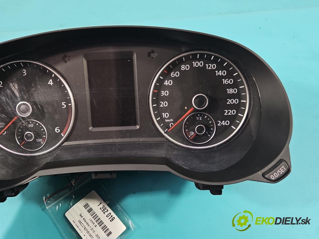 Seat Alhambra II 2010-2020 2.0 tdi 177 HP automatic 130 kW 1968 cm3 5- prístrojovka/ budíky 7N5920870L (Prístrojové dosky, displeje)