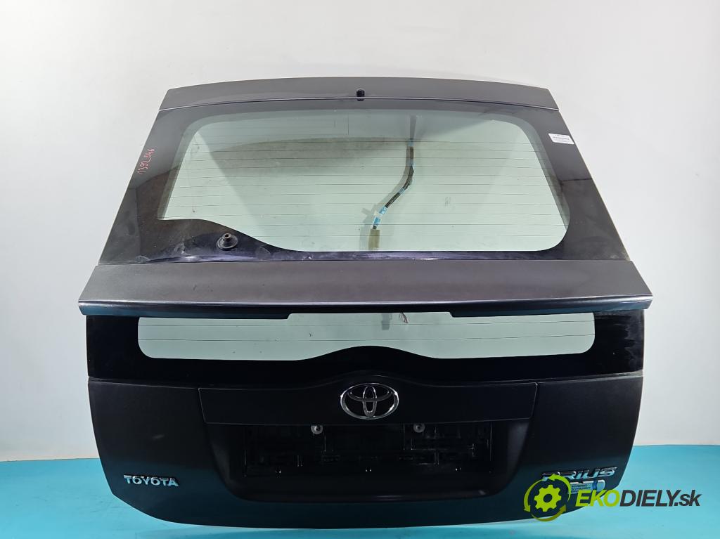 Toyota Prius II XW20 2003-2009 1.5 77 hp automatic 57 kW 1497 cm3 5- zadní kufrové dveře  (Zadní kapoty)