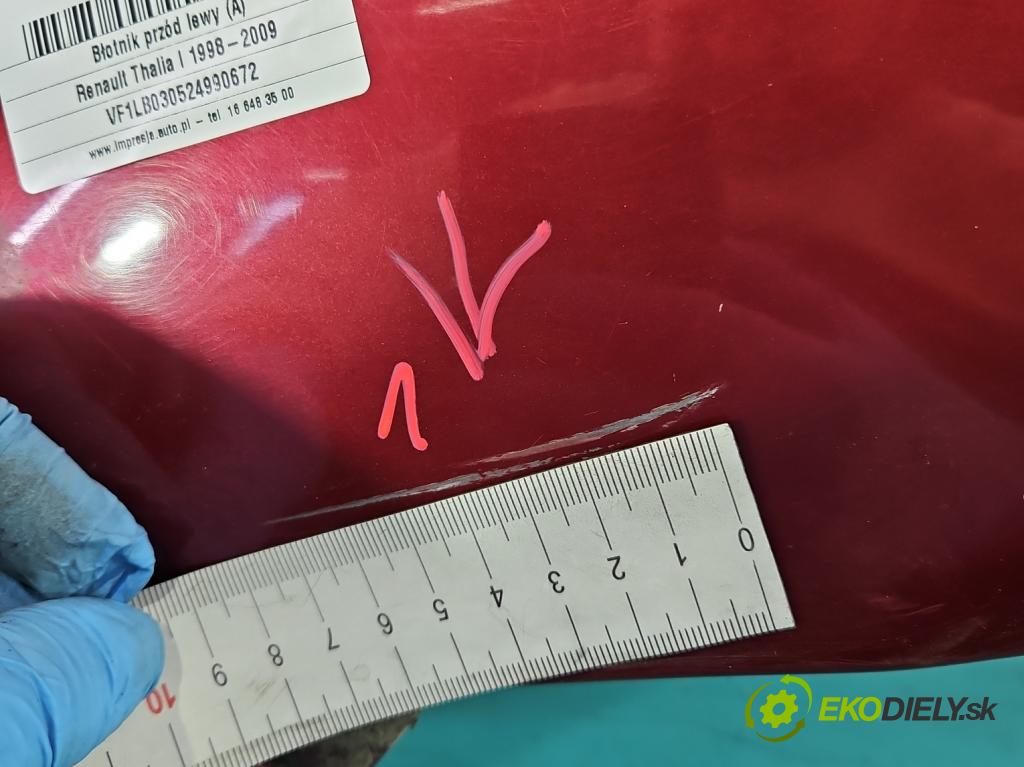 Renault Thalia I 1998-2009 1.4 8V 75 hp manual 55 kW 1390 cm3 4- blatnik přední levý  (Predné ľavé)