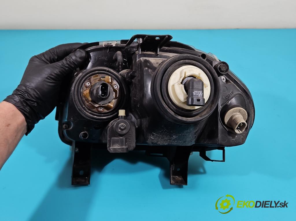 Renault Thalia I 1998-2009 1.4 8V 75 HP manual 55 kW 1390 cm3 4- Reflektor: pravý  (Pravé)