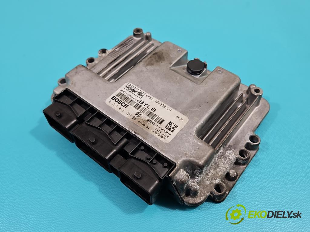Ford Focus Mk2 2004-2011 1.6 tdci 90 hp manual 66 kW 1560 cm3 5- řídící jednotka motoru 8M51-12A650-LB