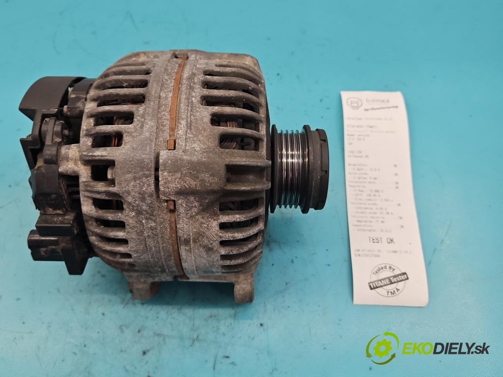 Vw Passat B5 1995-2005 1.9 tdi 101 HP manual 74 kW 1896 cm3 4- Alternator 028903031 (Alternátory)