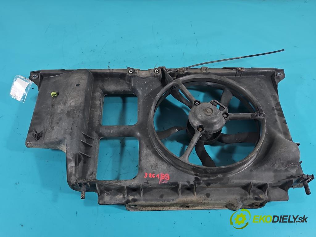 Peugeot 206 1.1 60 HP manual 44 kW 1124 cm3 3- Ventilátor chladiča