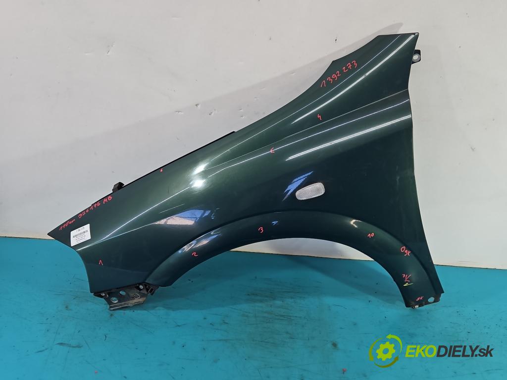 Opel Astra II 1998-2009 1.7 dti 75 hp manual 55 kW 1686 cm3 5- blatnik přední levý  (Predné ľavé)