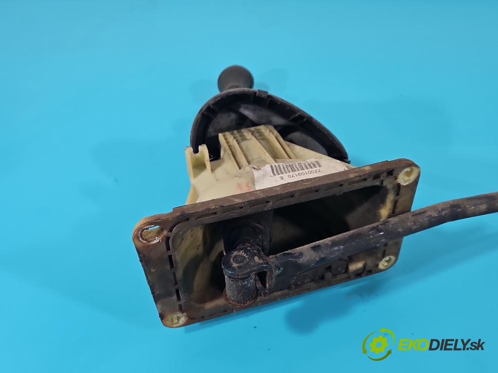 Renault Kangoo I 1998-2008 1,2.0 8V 75 HP manual 55 kW 1149 cm3 5- Páka: Změny: stupeň,rýchlosť 7700103170 (Rýchlostné páky / kulisy)